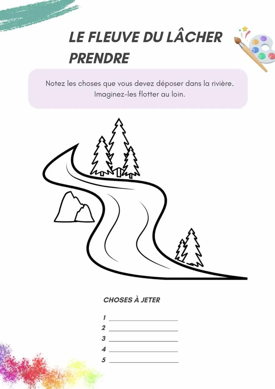 Exemplo real do manual: O rio do desapego
